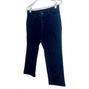 Talbots Petite Dark Indigo Denim Capri Jeans 10P